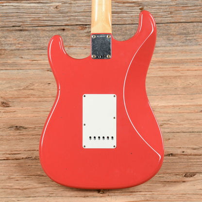 Fender Custom Shop 63 Stratocaster Reissue Journeyman Relic Fiesta Red 2024 Electric Guitars / Solid Body