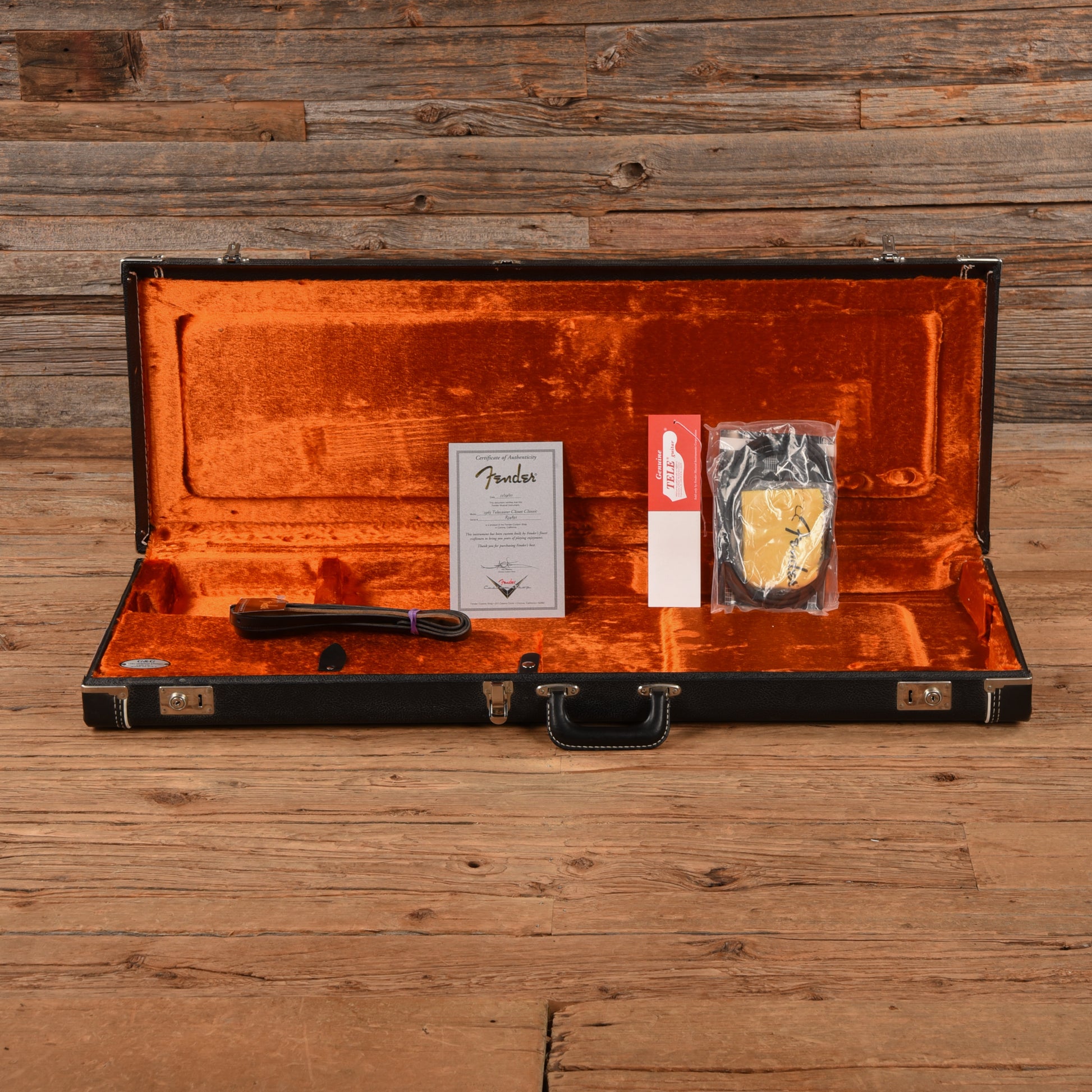 Fender Custom Shop '63 Telecaster Closet Classic Candy Apple Red 2007 Electric Guitars / Solid Body