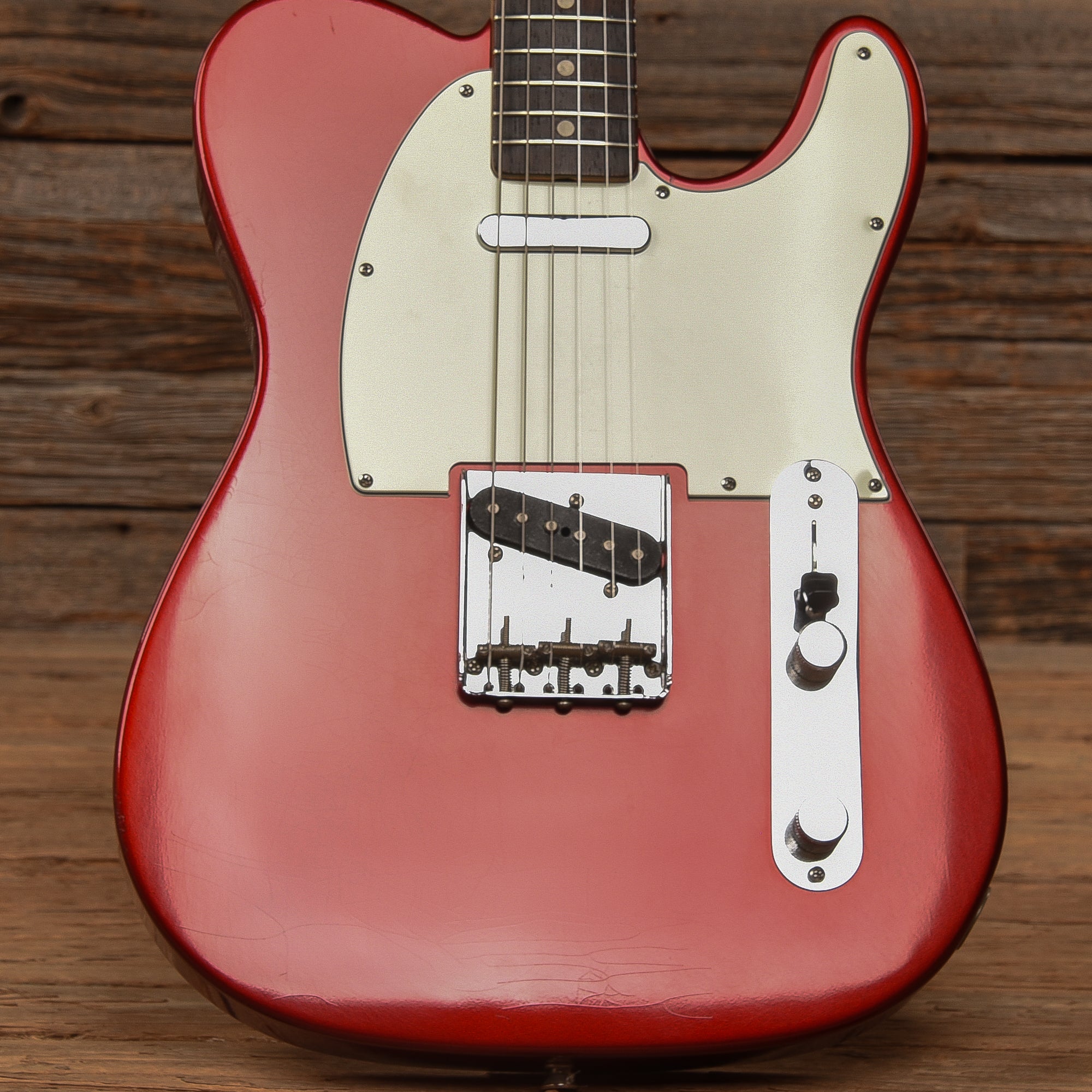 Fender Custom Shop '63 Telecaster Closet Classic Candy Apple Red 2007 Electric Guitars / Solid Body