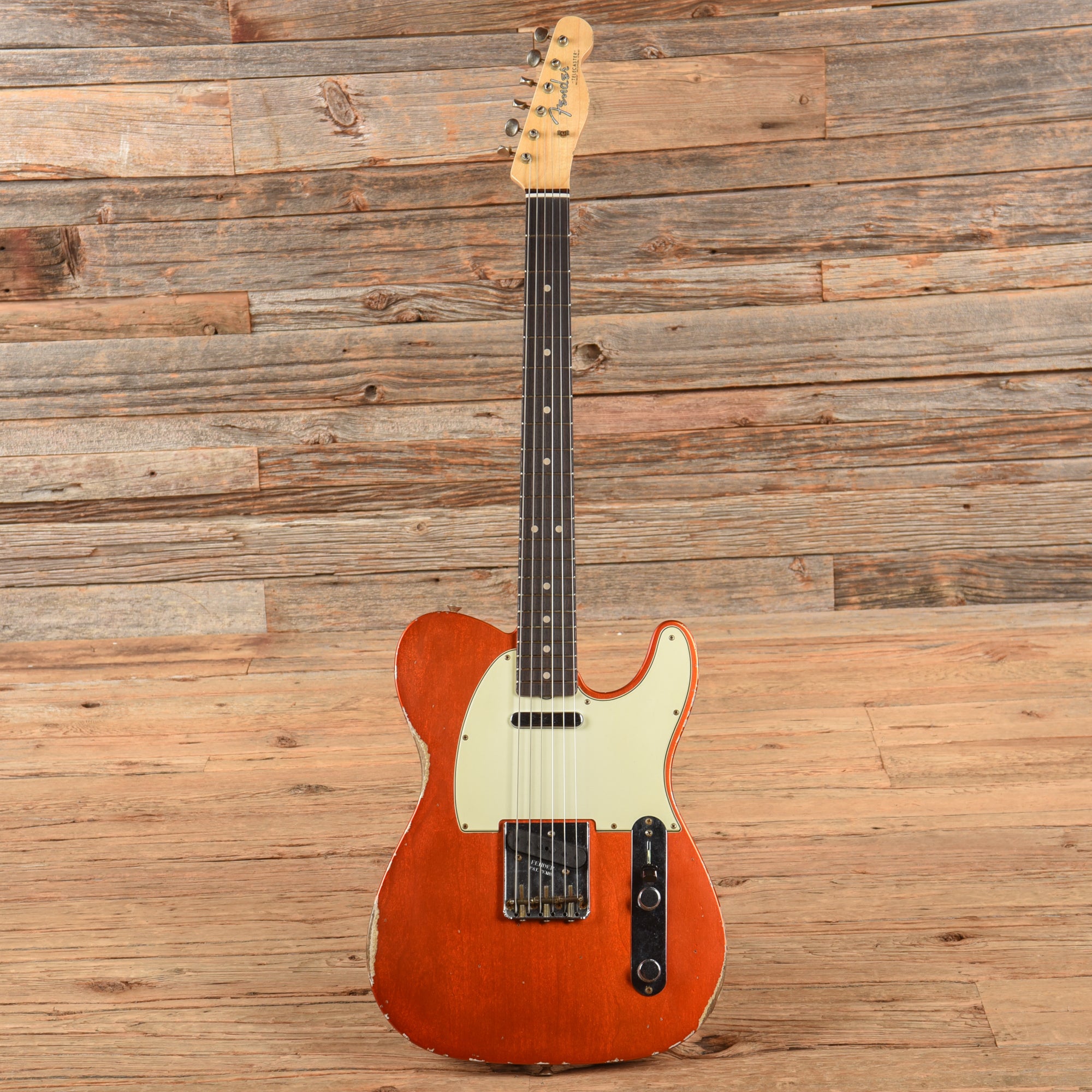 Fender Custom Shop '63 Telecaster Relic Candy Tangerine 2022 Electric Guitars / Solid Body