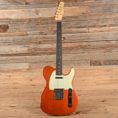 Fender Custom Shop '63 Telecaster Relic Candy Tangerine 2022 Electric Guitars / Solid Body