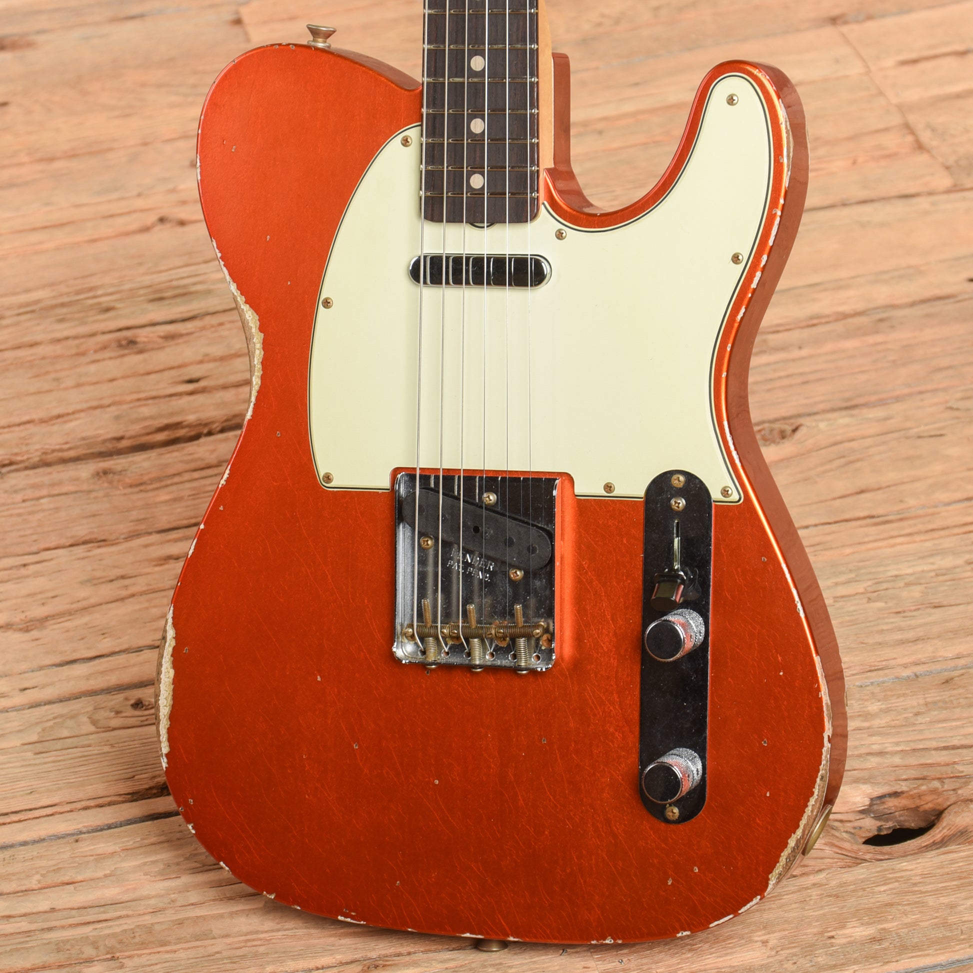 Fender Custom Shop '63 Telecaster Relic Candy Tangerine 2022 Electric Guitars / Solid Body
