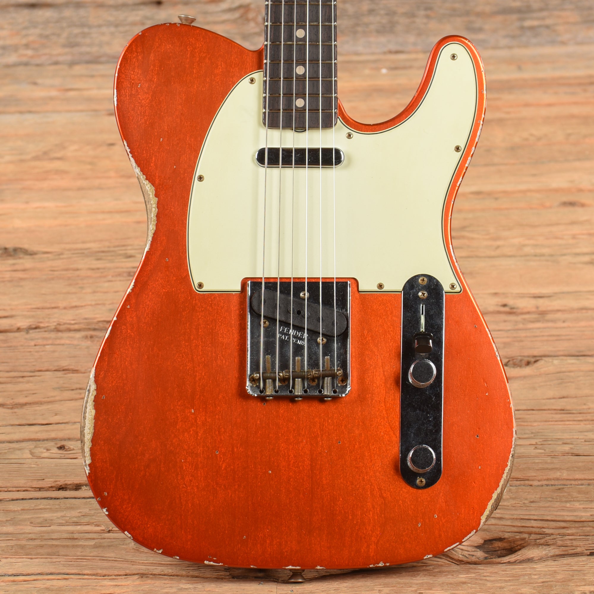 Fender Custom Shop '63 Telecaster Relic Candy Tangerine 2022 Electric Guitars / Solid Body