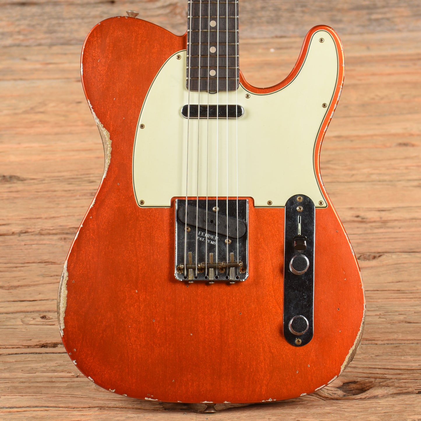Fender Custom Shop '63 Telecaster Relic Candy Tangerine 2022 Electric Guitars / Solid Body
