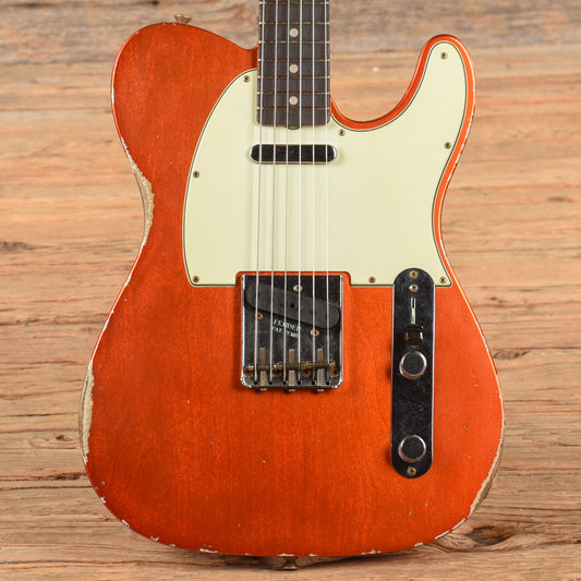 Fender Custom Shop '63 Telecaster Relic Candy Tangerine 2022 Electric Guitars / Solid Body