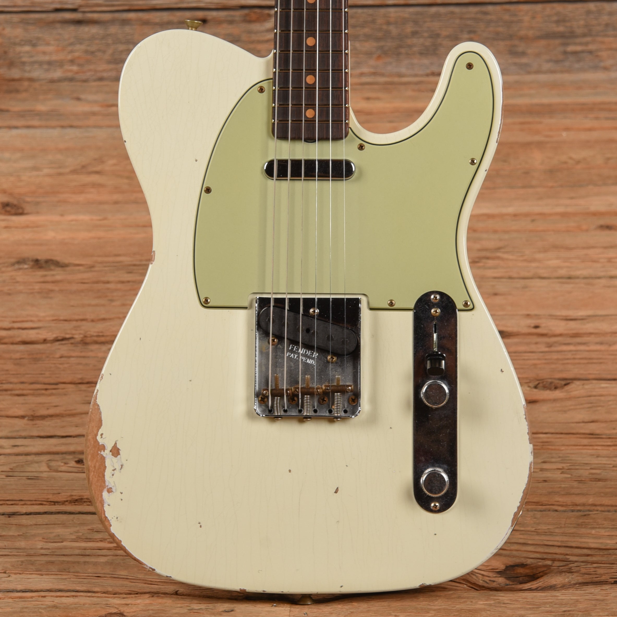 Fender Custom Shop 63 Telecaster Relic Classic White 2024 Electric Guitars / Solid Body