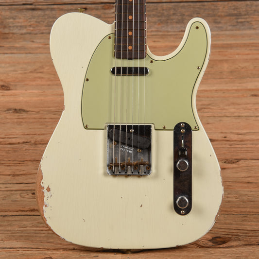 Fender Custom Shop 63 Telecaster Relic Classic White 2024 Electric Guitars / Solid Body