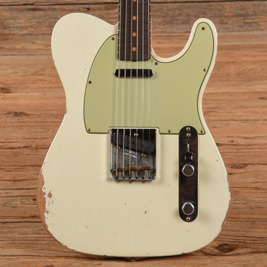 Fender Custom Shop 63 Telecaster Relic Classic White 2024 Electric Guitars / Solid Body