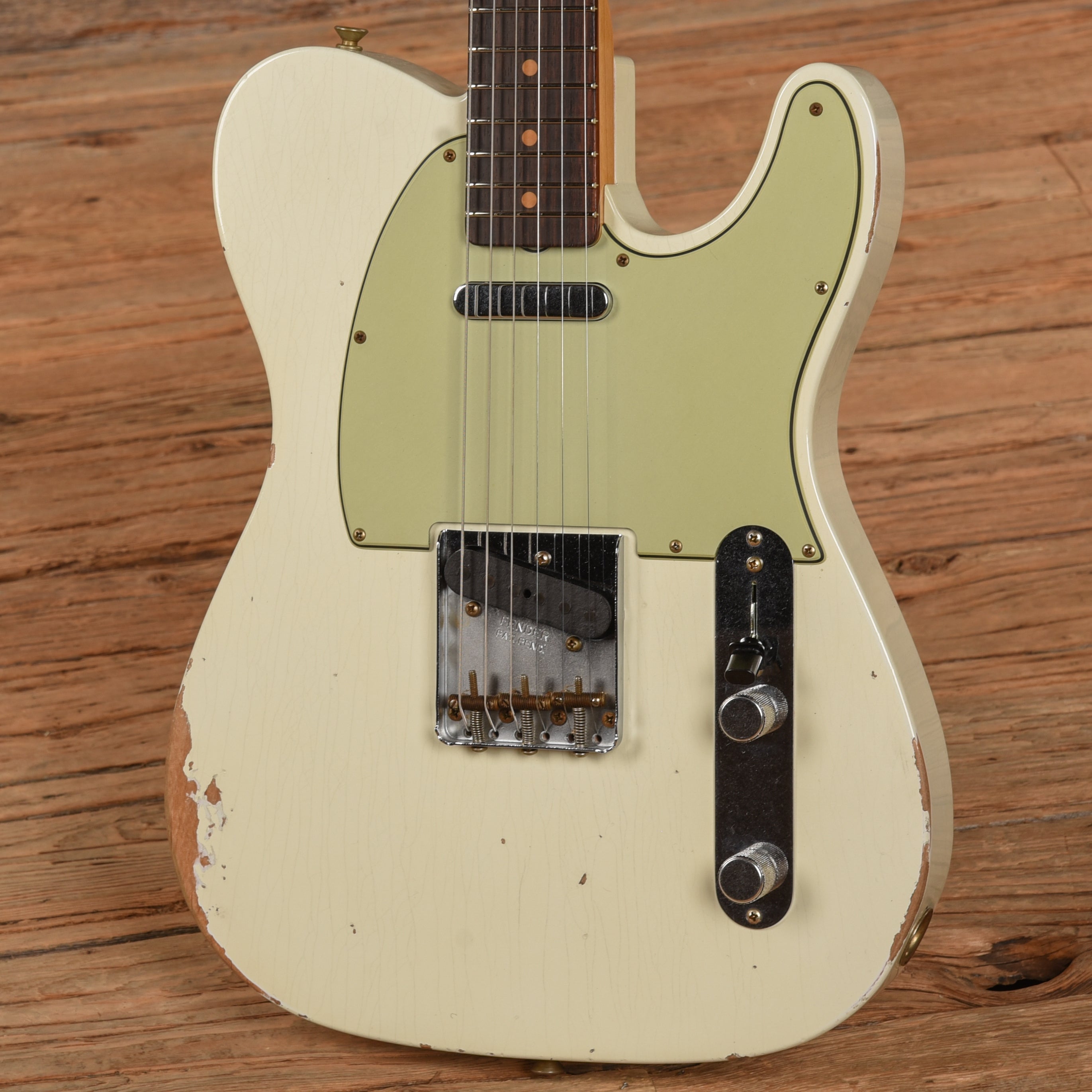 Fender Custom Shop 63 Telecaster Relic Classic White 2024 Electric Guitars / Solid Body