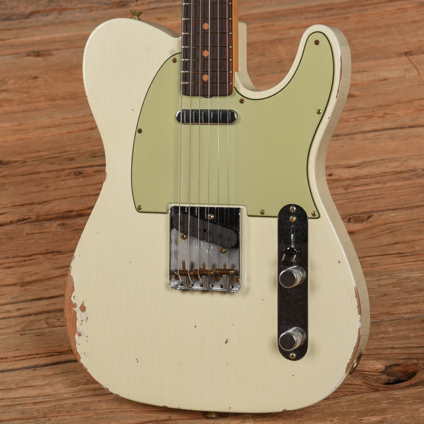 Fender Custom Shop 63 Telecaster Relic Classic White 2024 Electric Guitars / Solid Body