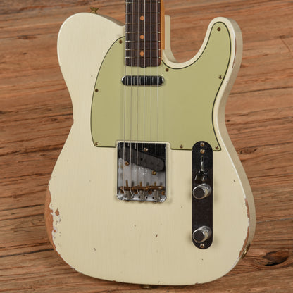 Fender Custom Shop 63 Telecaster Relic Classic White 2024 Electric Guitars / Solid Body