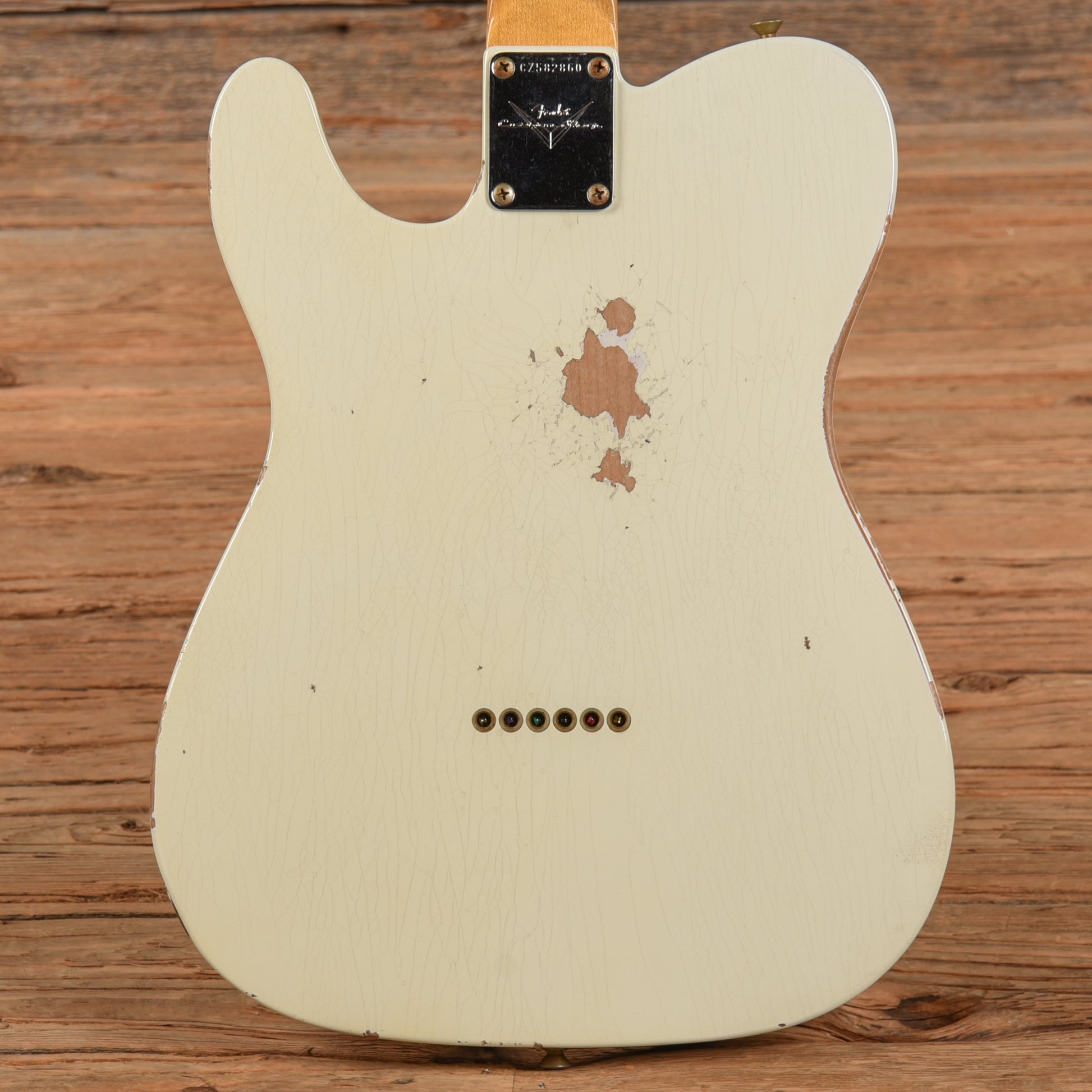 Fender Custom Shop 63 Telecaster Relic Classic White 2024 Electric Guitars / Solid Body