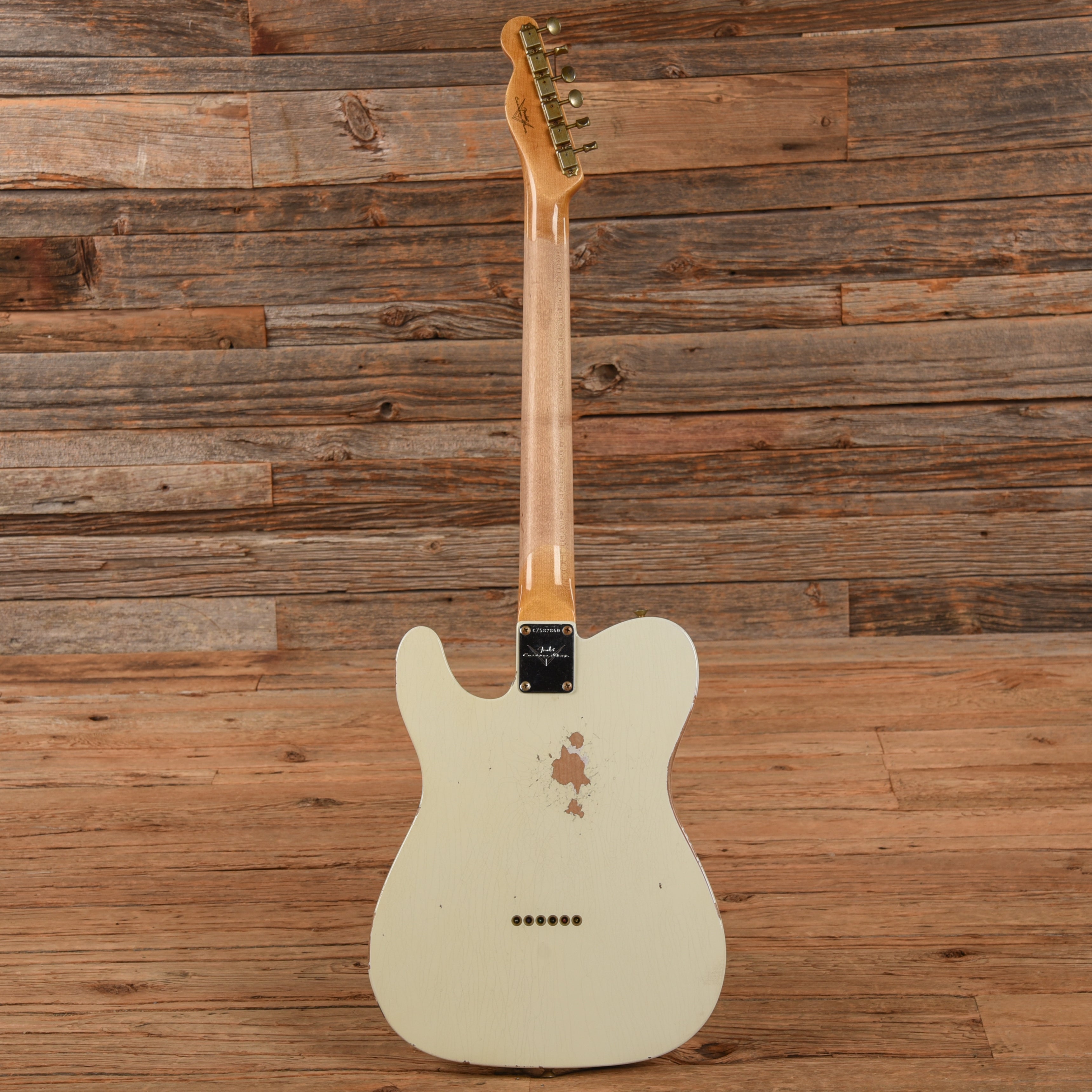 Fender Custom Shop 63 Telecaster Relic Classic White 2024 Electric Guitars / Solid Body