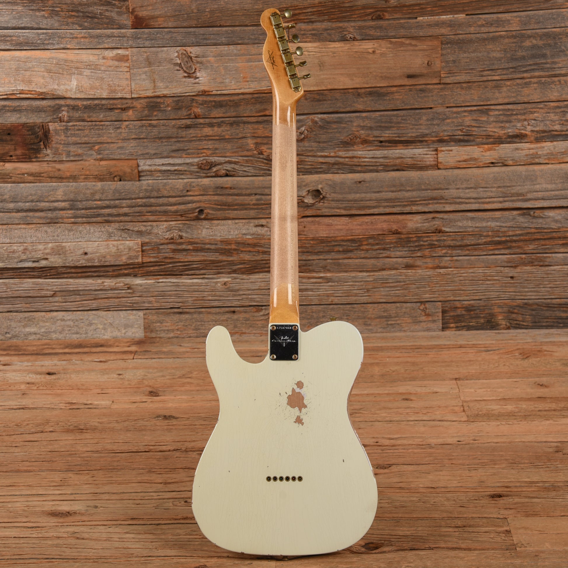 Fender Custom Shop 63 Telecaster Relic Classic White 2024 Electric Guitars / Solid Body