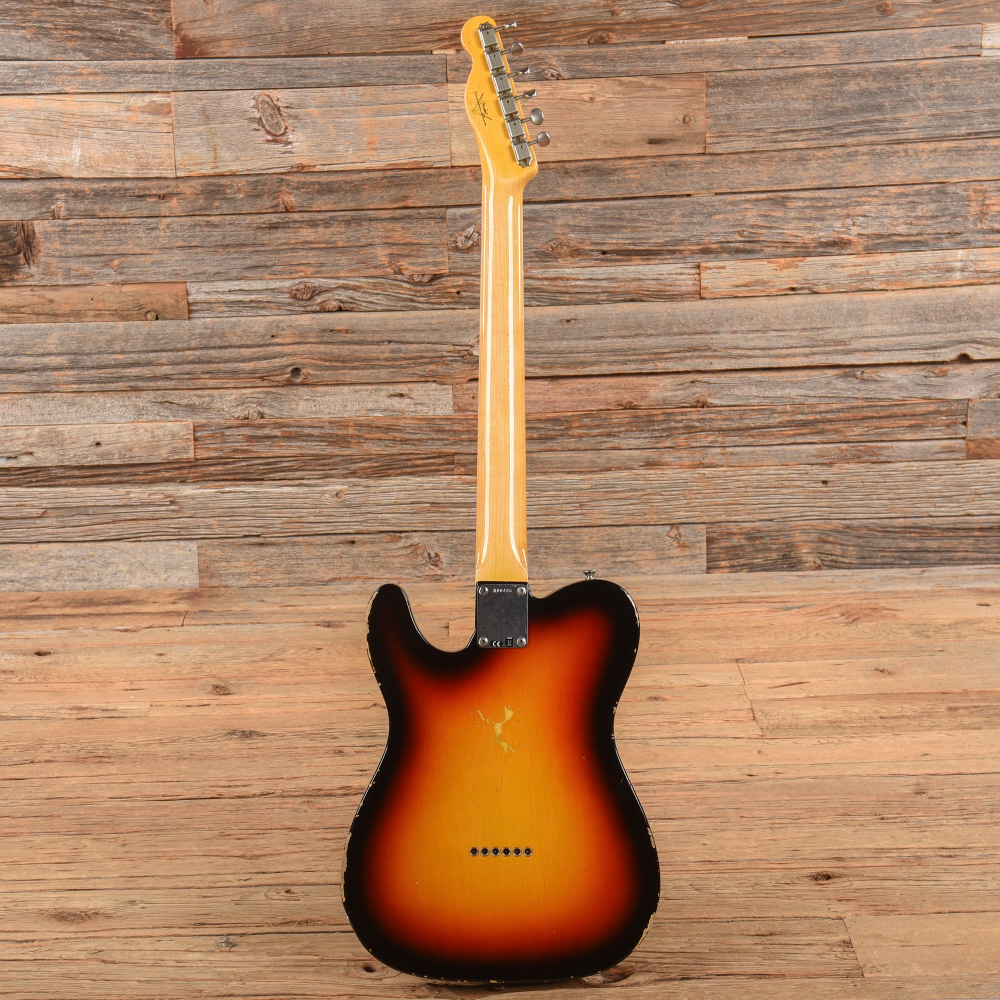 Fender Custom Shop '63 Telecaster Relic Sunburst 2017 Electric Guitars / Solid Body