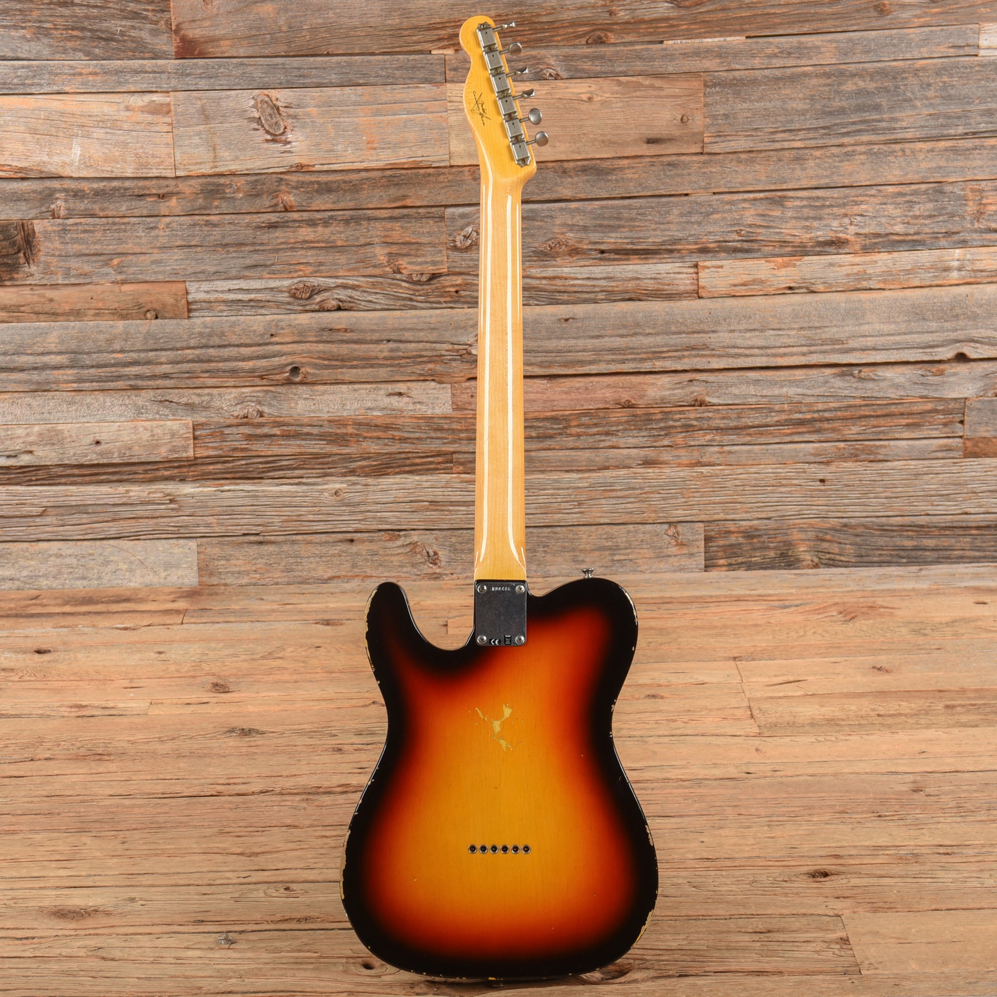 Fender Custom Shop '63 Telecaster Relic Sunburst 2017 Electric Guitars / Solid Body