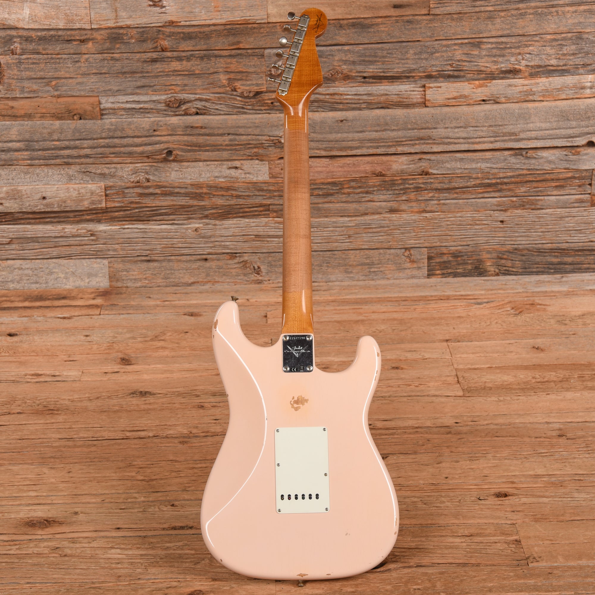 Fender Custom Shop '64 Stratocaster Relic Shell Pink 2023 LEFTY Electric Guitars / Solid Body