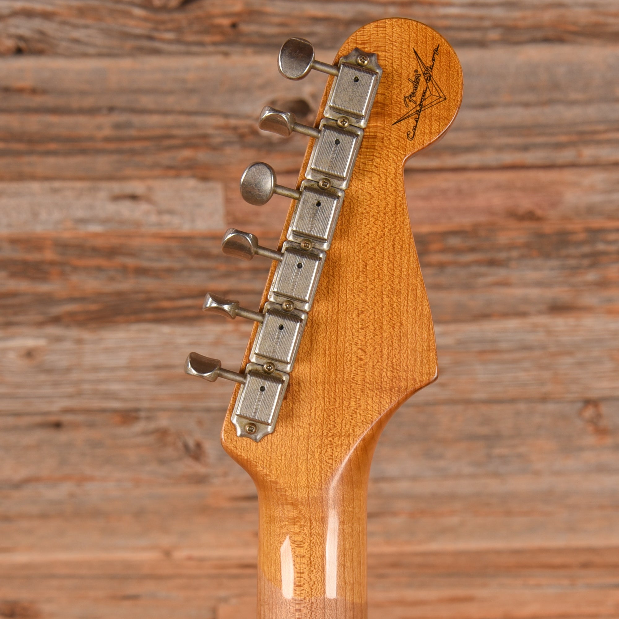 Fender Custom Shop '64 Stratocaster Relic Shell Pink 2023 LEFTY Electric Guitars / Solid Body