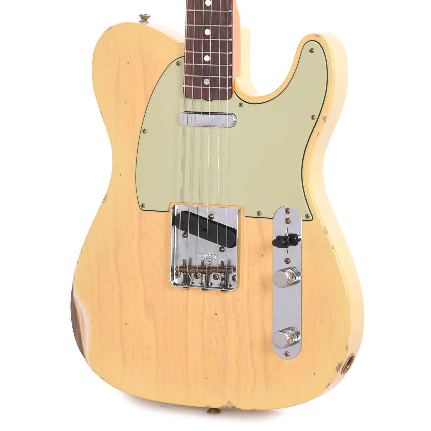 Fender Custom Shop '64 Telecaster Relic Natural Blonde Electric Guitars / Solid Body