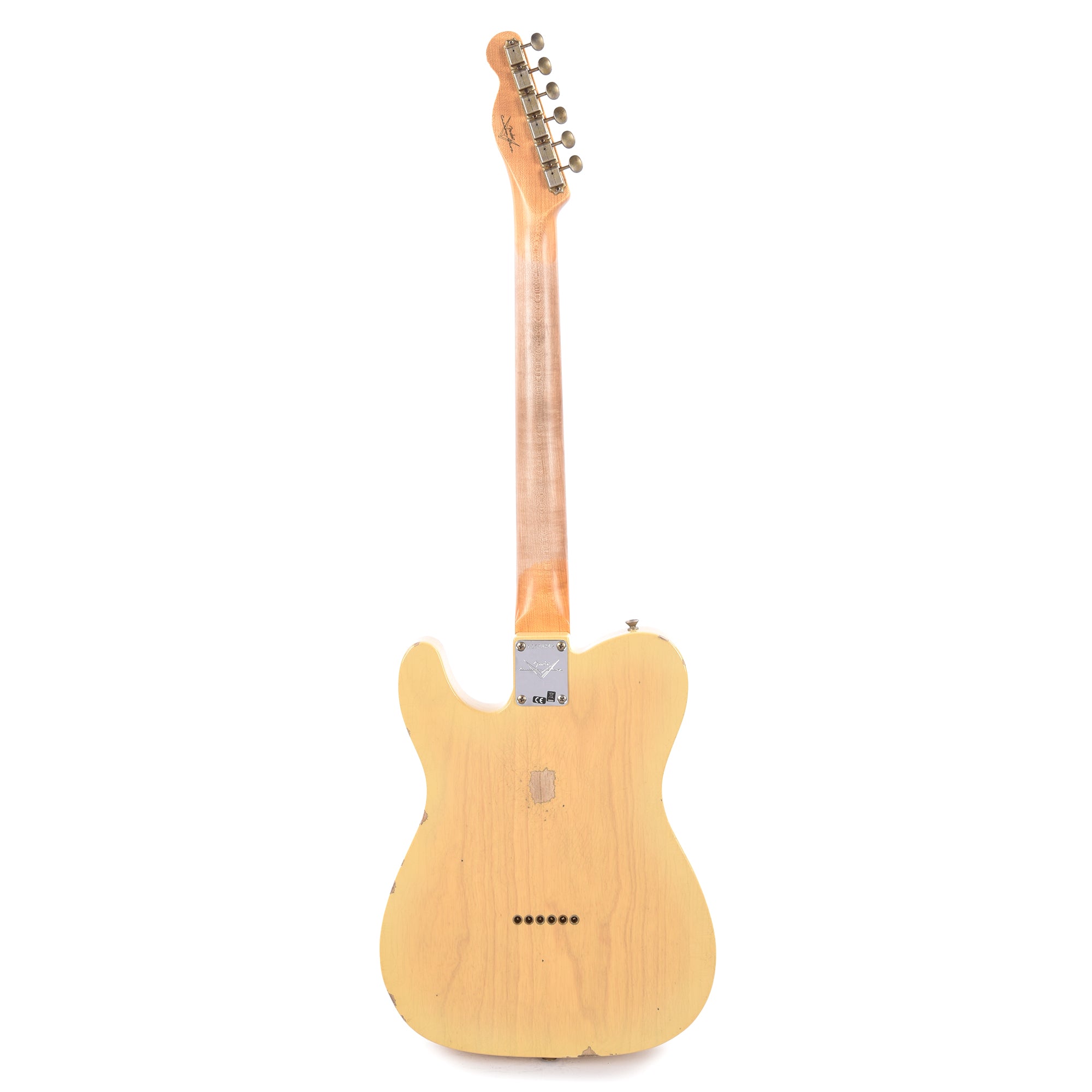 Fender Custom Shop '64 Telecaster Relic Natural Blonde Electric Guitars / Solid Body