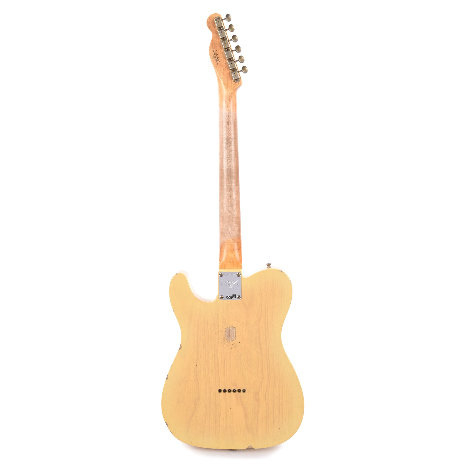 Fender Custom Shop '64 Telecaster Relic Natural Blonde Electric Guitars / Solid Body