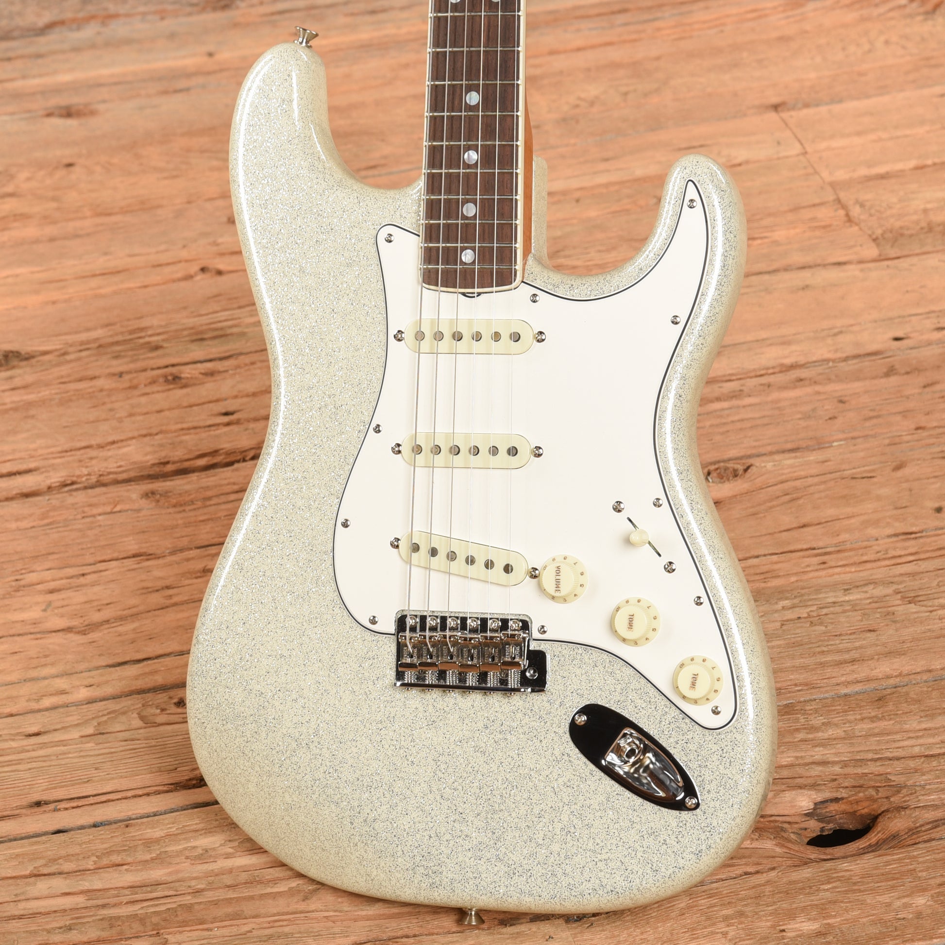 Fender Custom Shop '65 Stratocaster NOS White Sparkle 2023 Electric Guitars / Solid Body