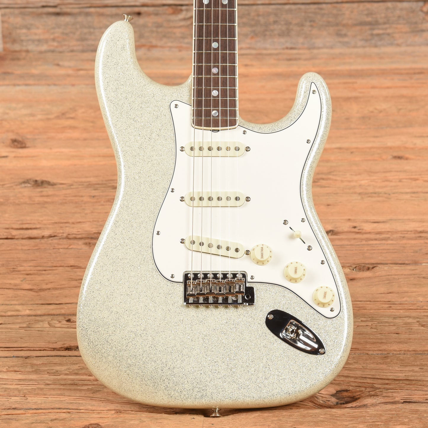 Fender Custom Shop '65 Stratocaster NOS White Sparkle 2023 Electric Guitars / Solid Body