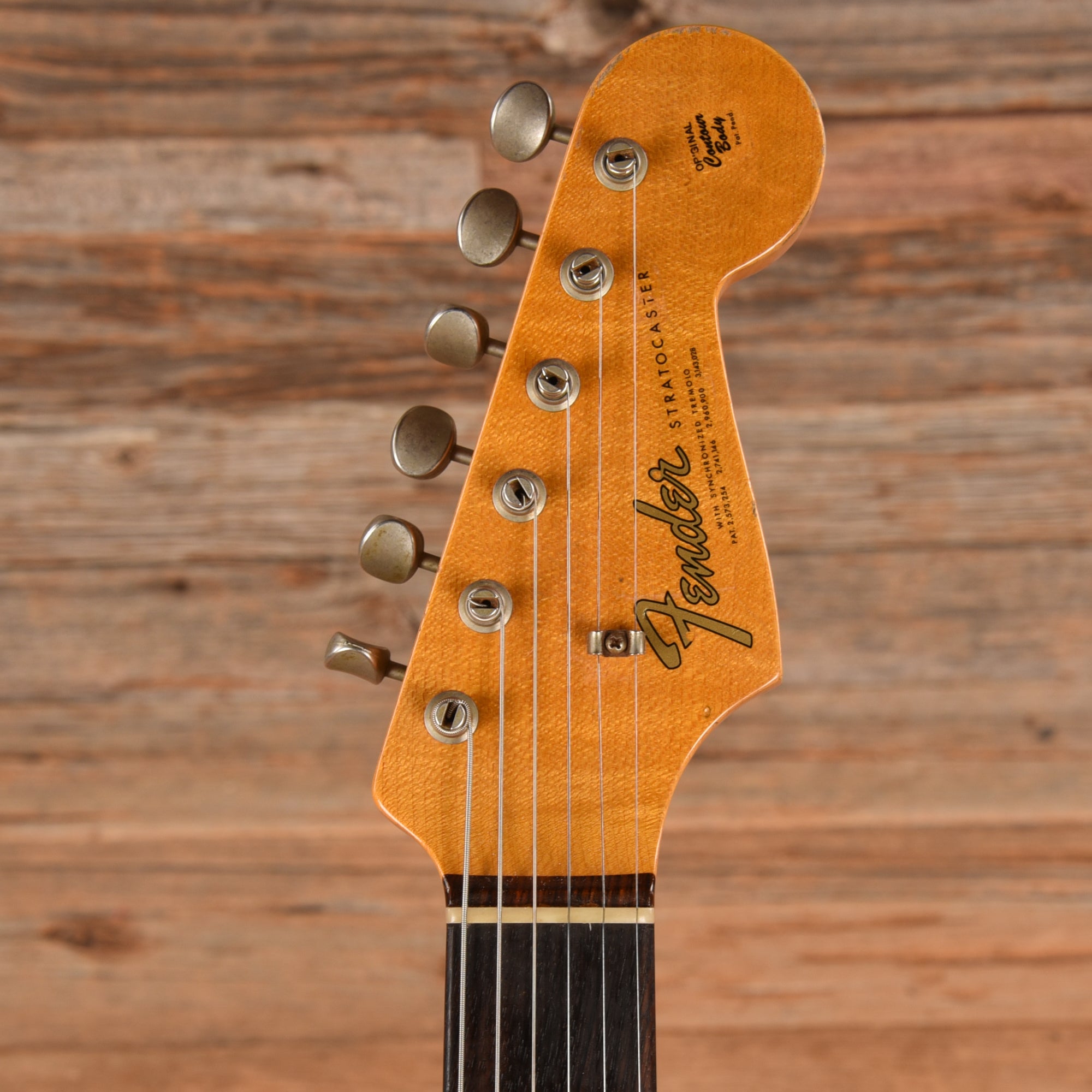 Fender Custom Shop '65 Stratocaster Relic Master Built by Dennis Galuszka Aged Ocean Turquoise 2010 Electric Guitars / Solid Body
