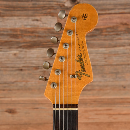 Fender Custom Shop '65 Stratocaster Relic Master Built by Dennis Galuszka Aged Ocean Turquoise 2010 Electric Guitars / Solid Body