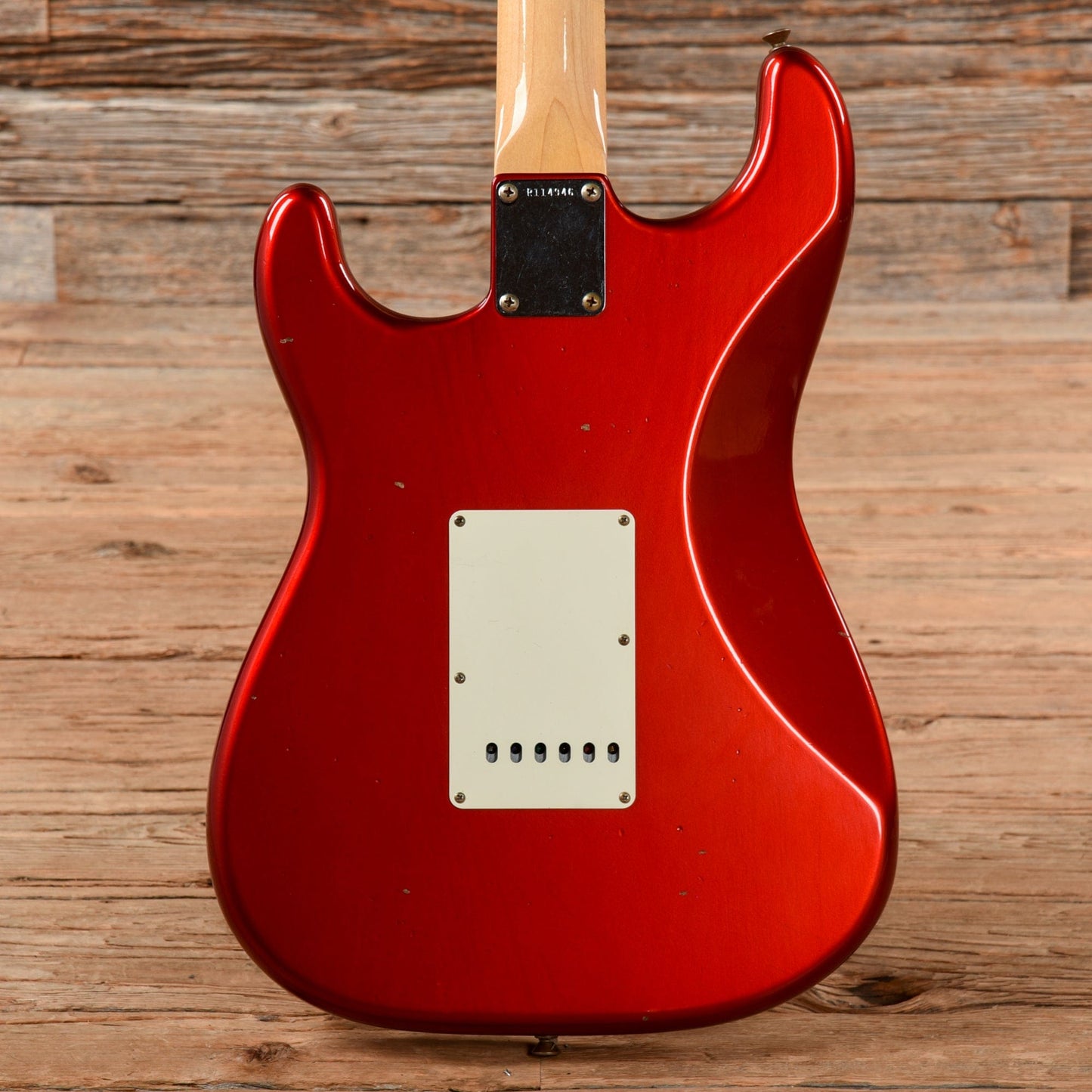 Fender Custom Shop '65 Stratocaster w/Maple Cap Neck Journeyman Relic Candy Apple Red 2021 Electric Guitars / Solid Body