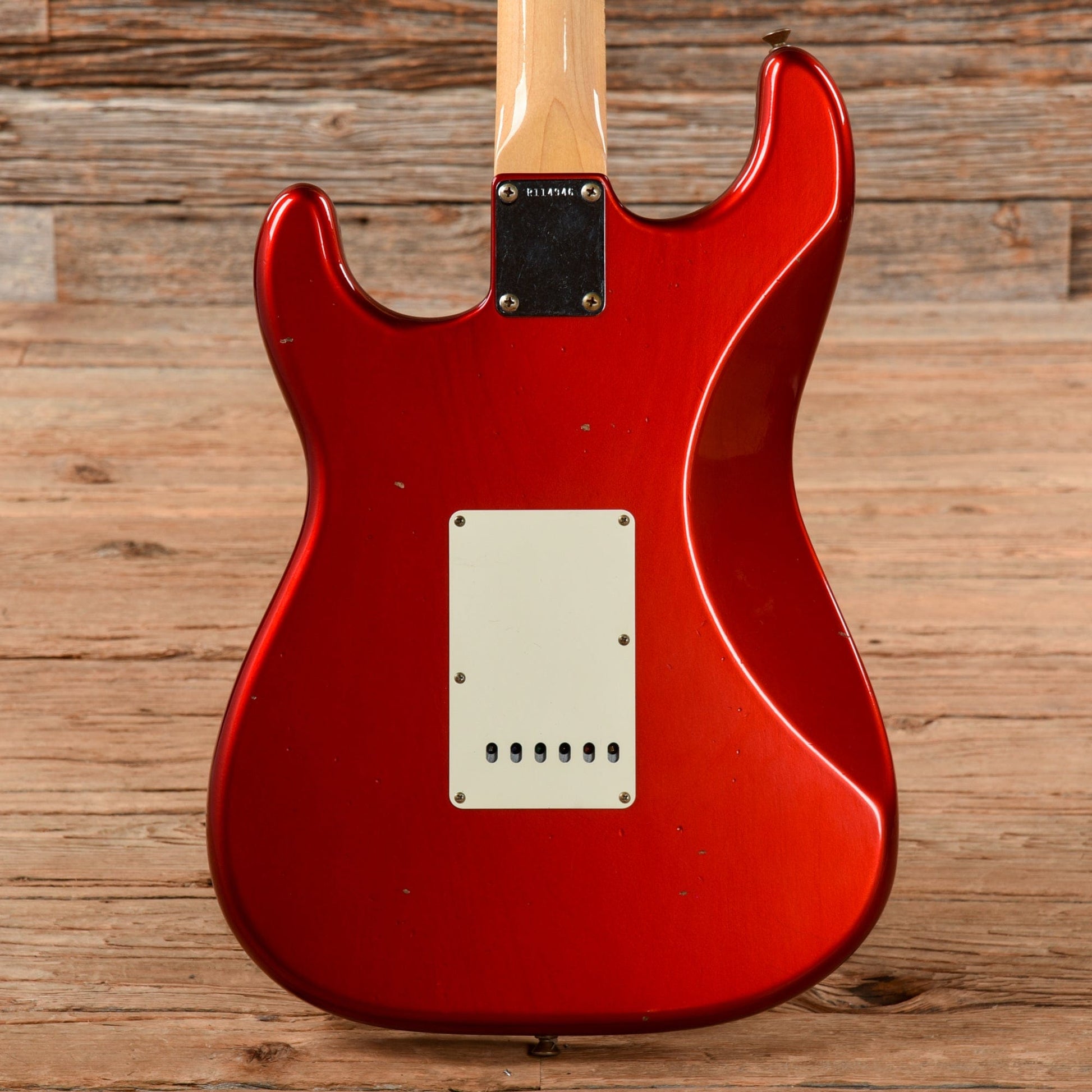 Fender Custom Shop '65 Stratocaster w/Maple Cap Neck Journeyman Relic Candy Apple Red 2021 Electric Guitars / Solid Body