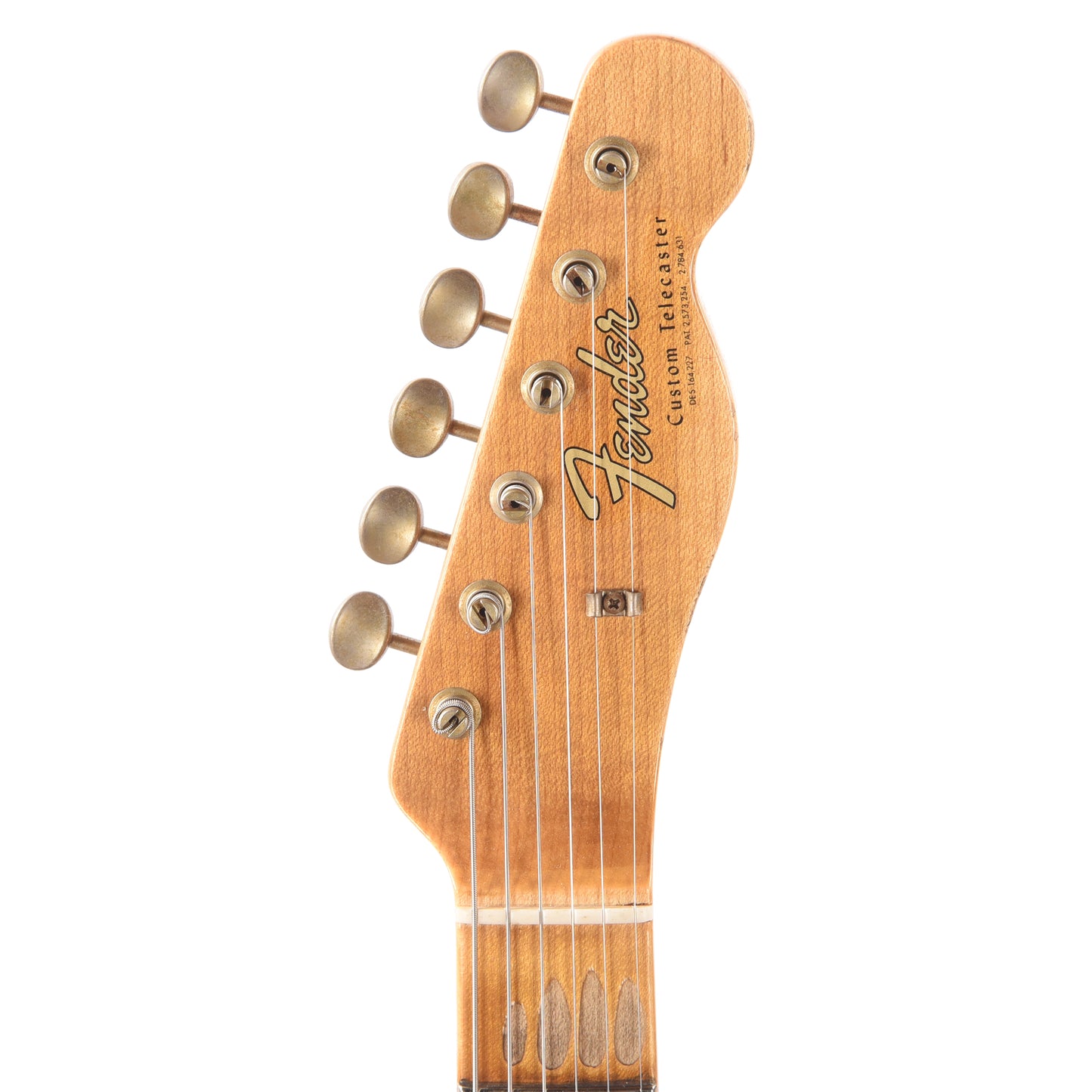 Fender Custom Shop '65 Telecaster Custom Heavy Relic Aged Lake Placid Blue Electric Guitars / Solid Body