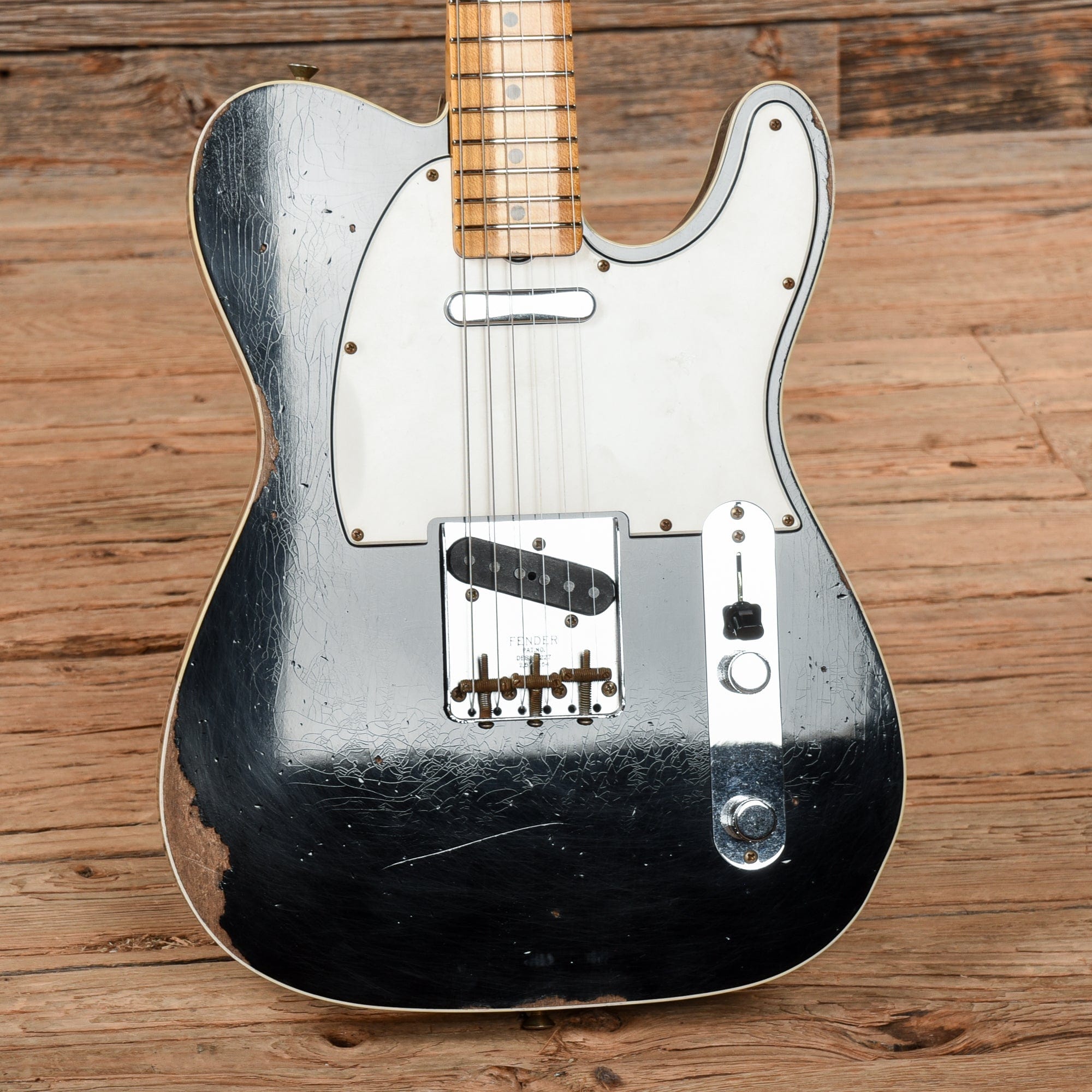 Custom Telecaster Relic Fender Custom Shop 65 Telecaster Custom Relic Black 2022 – Chicago ...