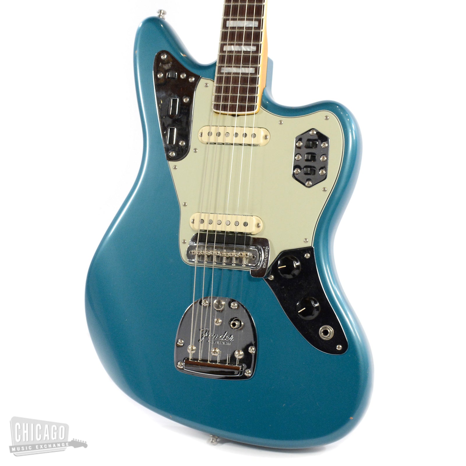Fender Custom Shop '66 Jaguar Closet Classic Ocean Turquoise Master Built by Dennis Galuszka Electric Guitars / Solid Body