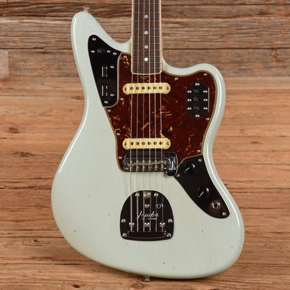 Fender Custom Shop '66 Jaguar Journeyman Relic w/matching headcap Aged Sonic Blue 2024 Electric Guitars / Solid Body
