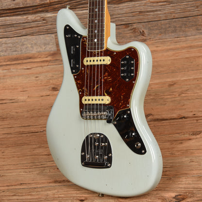 Fender Custom Shop '66 Jaguar Journeyman Relic w/matching headcap Aged Sonic Blue 2024 Electric Guitars / Solid Body