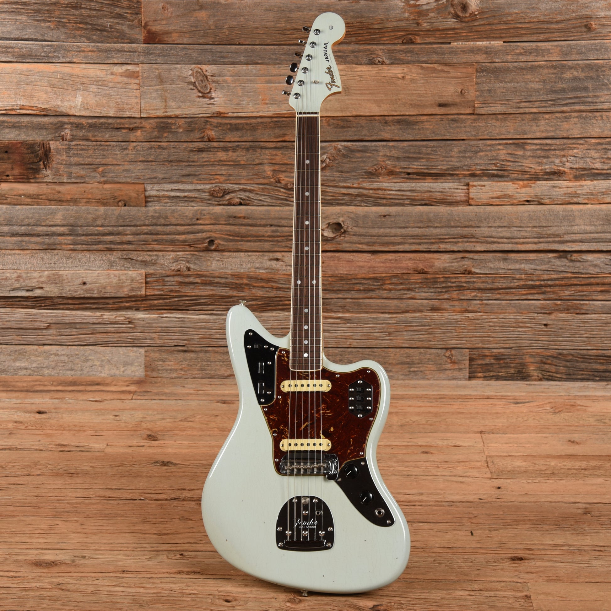 Fender Custom Shop '66 Jaguar Journeyman Relic w/matching headcap Aged Sonic Blue 2024 Electric Guitars / Solid Body