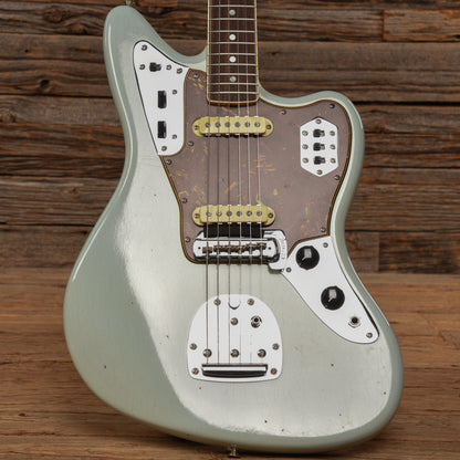 Fender Custom Shop '66 Jaguar Journeyman Relic w/matching headcap Aged Sonic Blue 2024 Electric Guitars / Solid Body