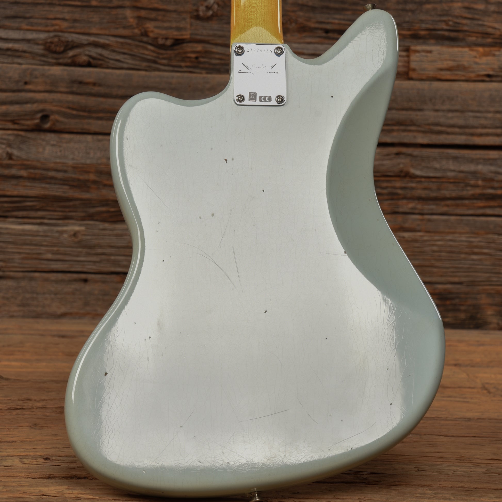 Fender Custom Shop '66 Jaguar Journeyman Relic w/matching headcap Aged Sonic Blue 2024 Electric Guitars / Solid Body
