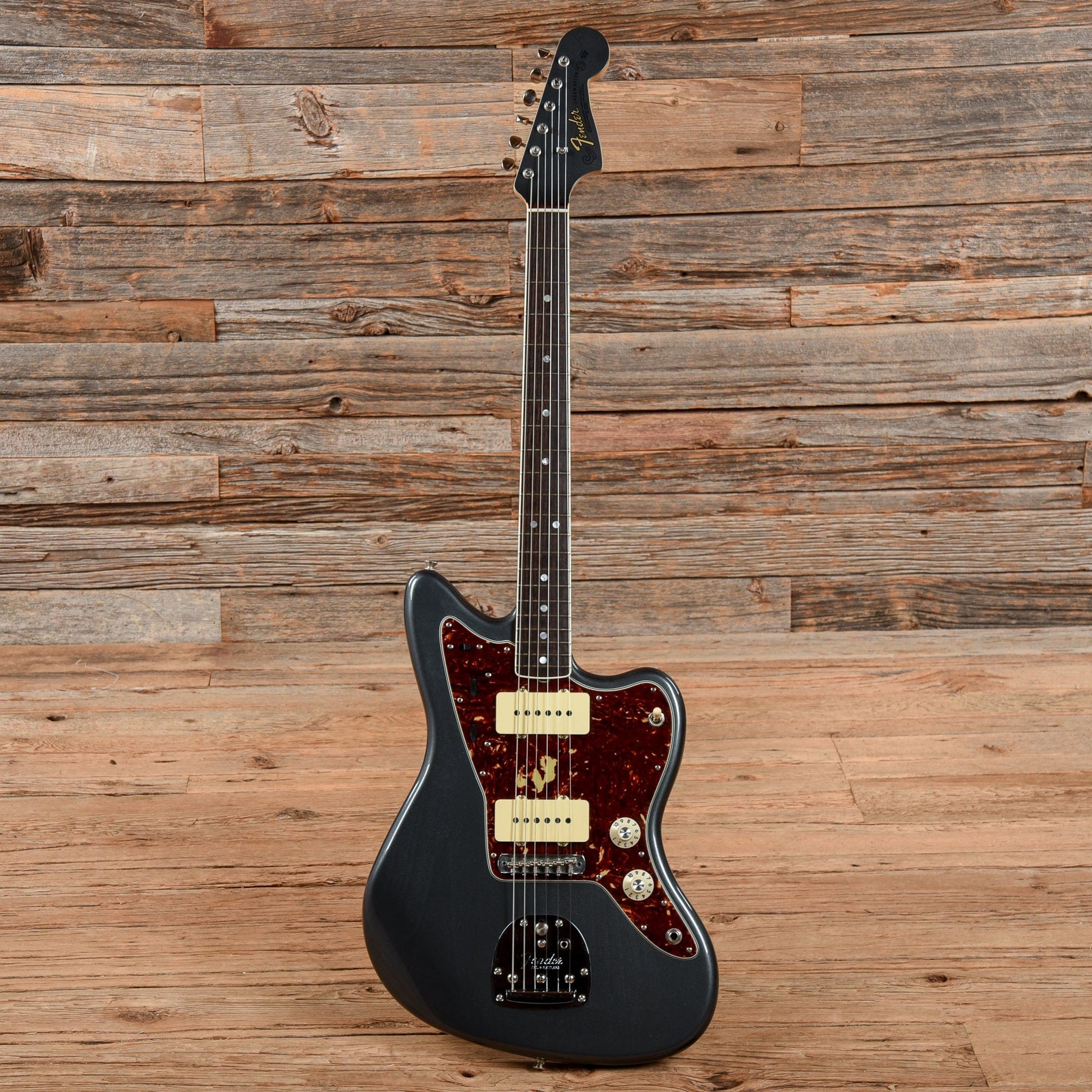 Fender Custom Shop '66 Jazzmaster Closet Classic Charcoal Frost Metallic 2021 Electric Guitars / Solid Body