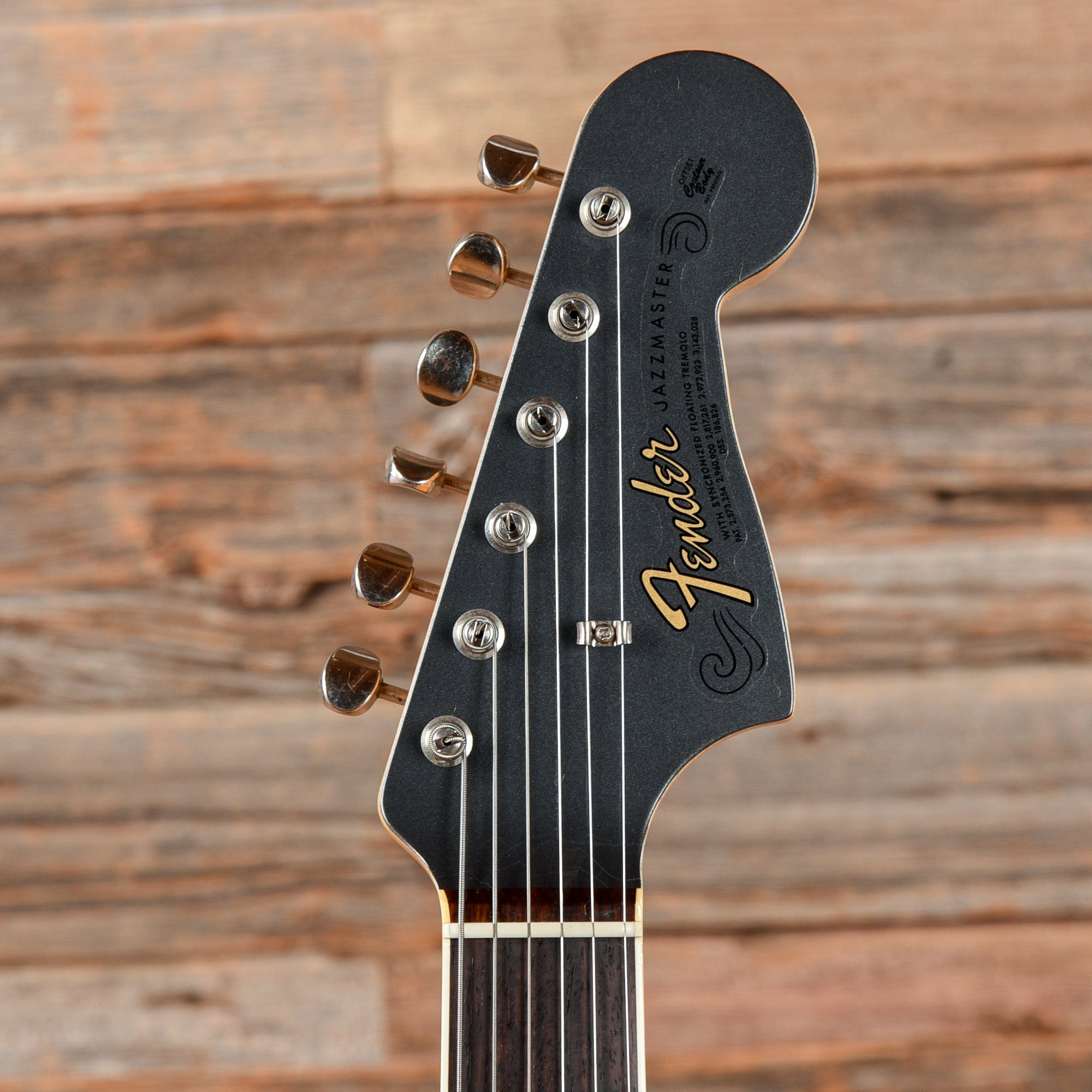 Fender Custom Shop '66 Jazzmaster Closet Classic Charcoal Frost Metallic 2021 Electric Guitars / Solid Body