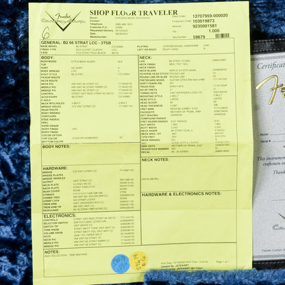 Fender Custom Shop '66 Stratocaster Deluxe Closet Classic Sunburst 2022 Electric Guitars / Solid Body