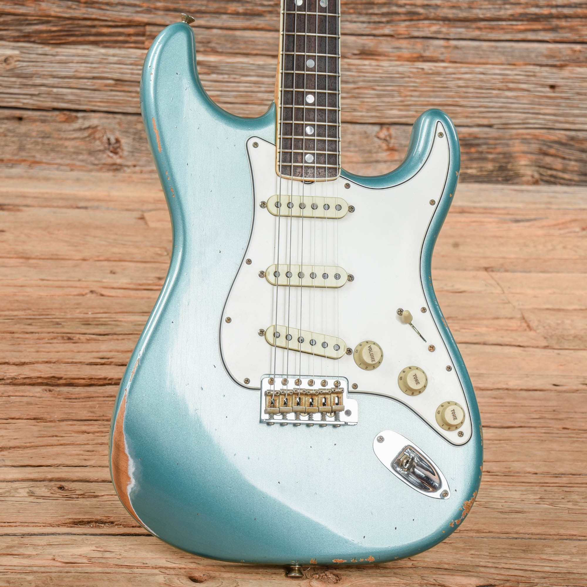Fender Custom Shop '67 Reissue Stratocaster Relic Firemist Silver 2019 Electric Guitars / Solid Body