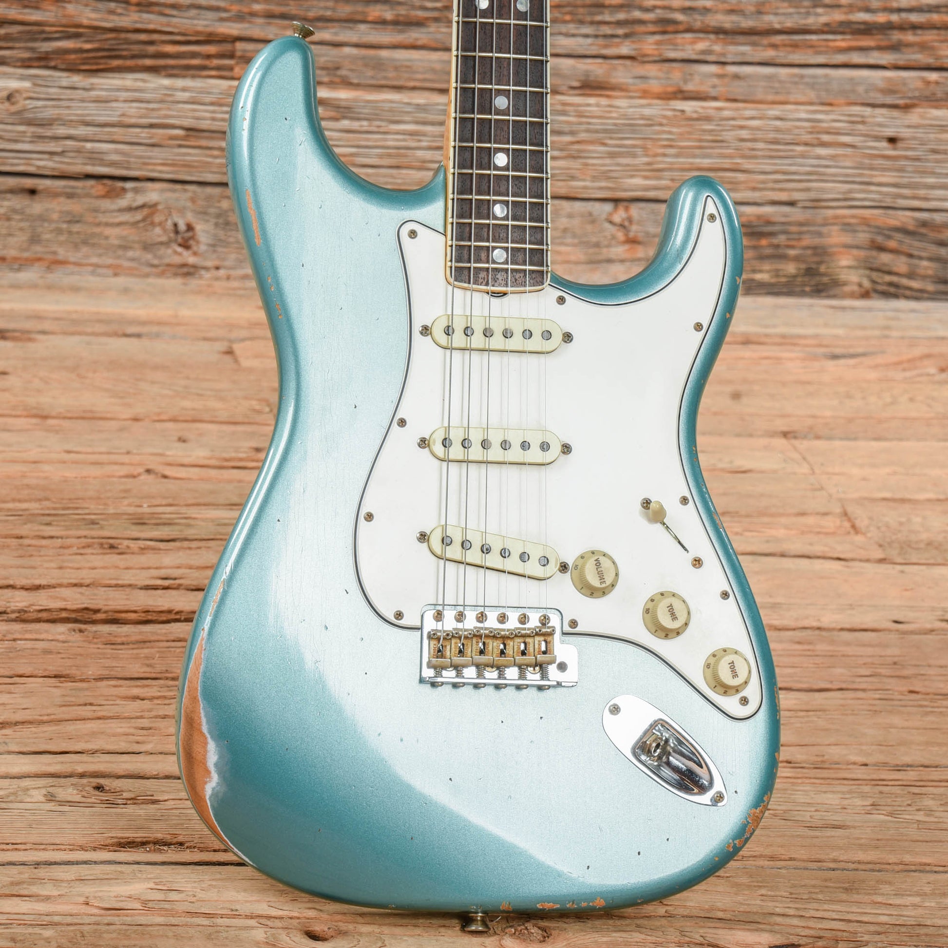 Fender Custom Shop '67 Reissue Stratocaster Relic Firemist Silver 2019 Electric Guitars / Solid Body