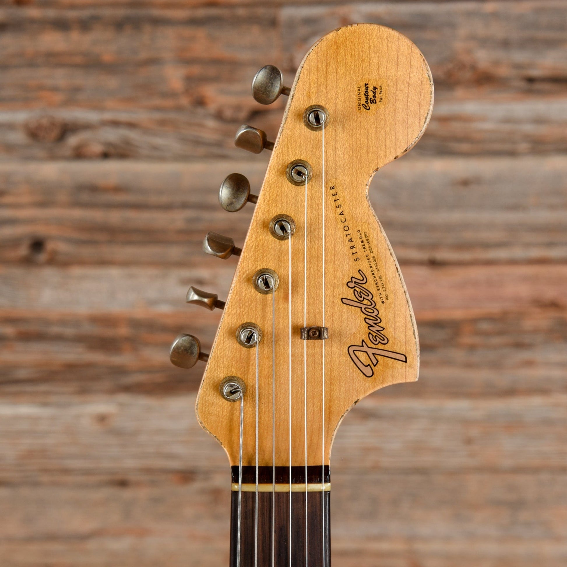 Fender Custom Shop '67 Stratocaster Heavy Relic Aged White Blonde 2021 Electric Guitars / Solid Body