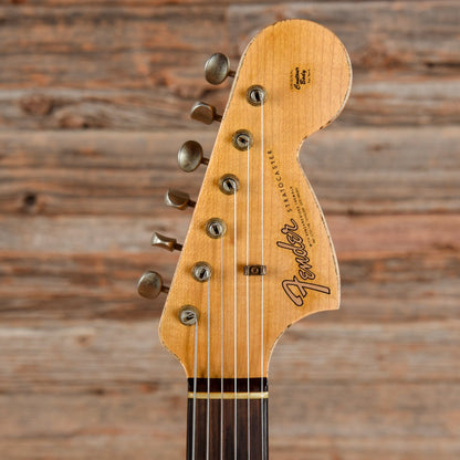 Fender Custom Shop '67 Stratocaster Heavy Relic Aged White Blonde 2021 Electric Guitars / Solid Body