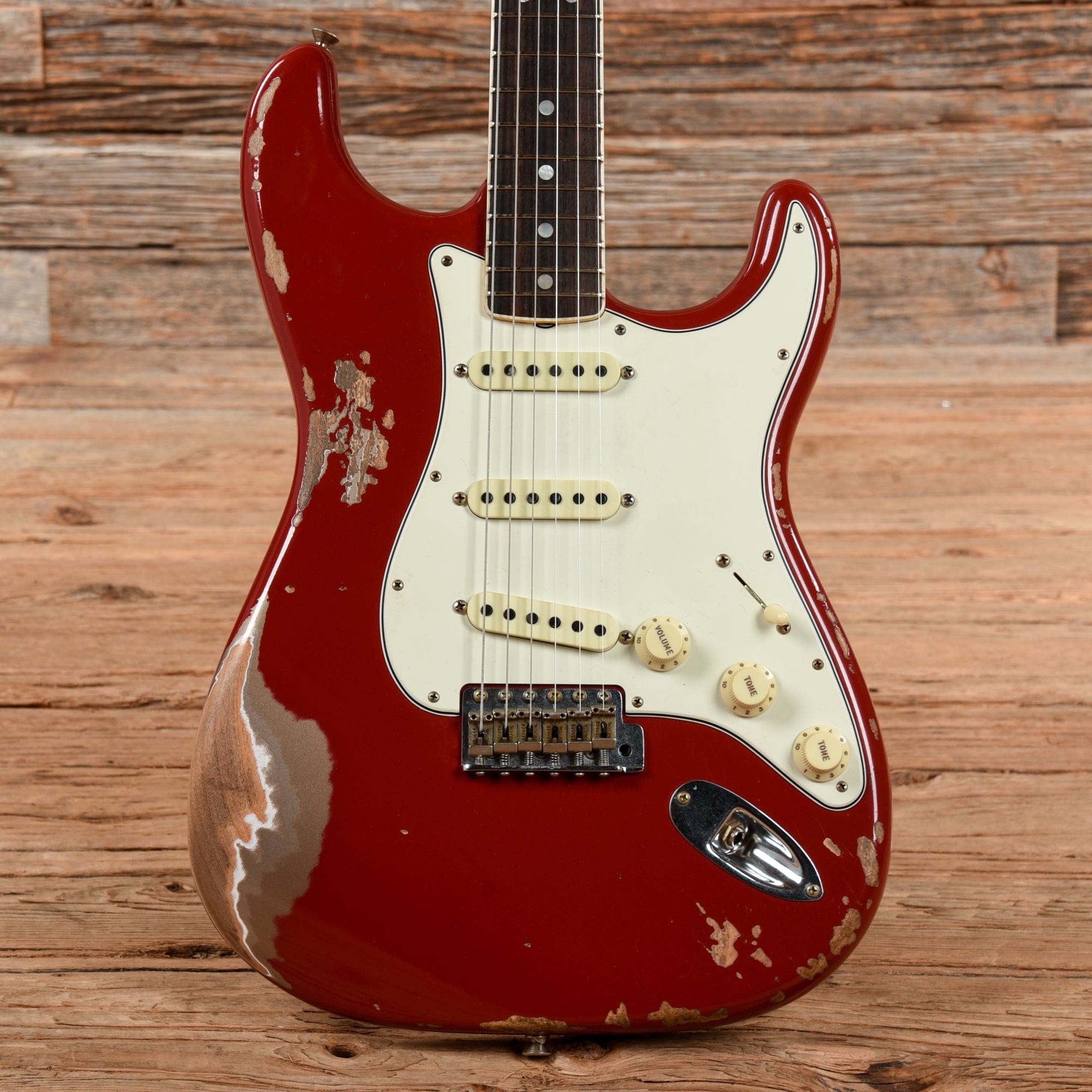 Fender Custom Shop '67 Stratocaster Heavy Relic Dakota Red 2019 Electric Guitars / Solid Body
