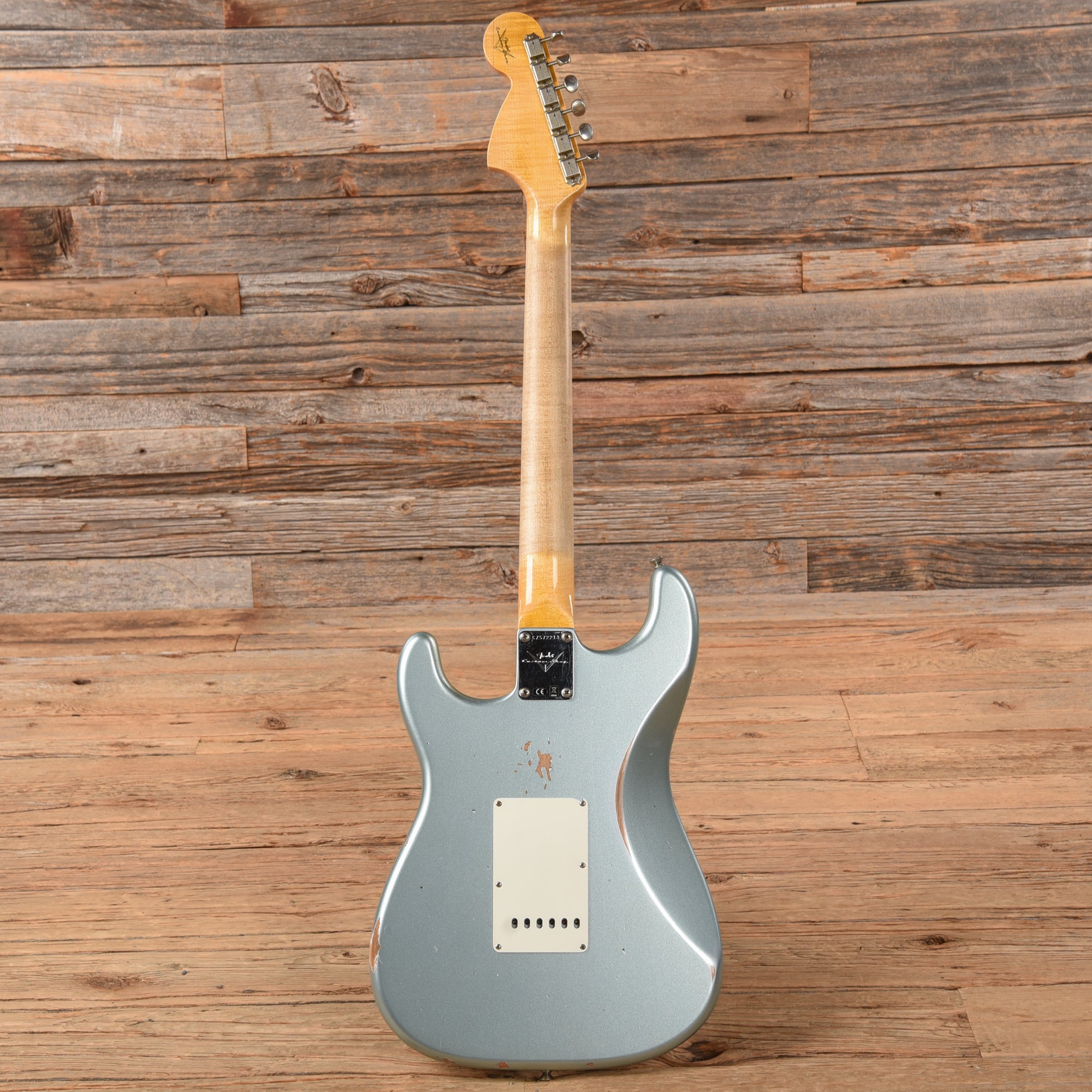 Fender Custom Shop 67 Stratocaster Relic Aged Firemist Silver 2023 Electric Guitars / Solid Body