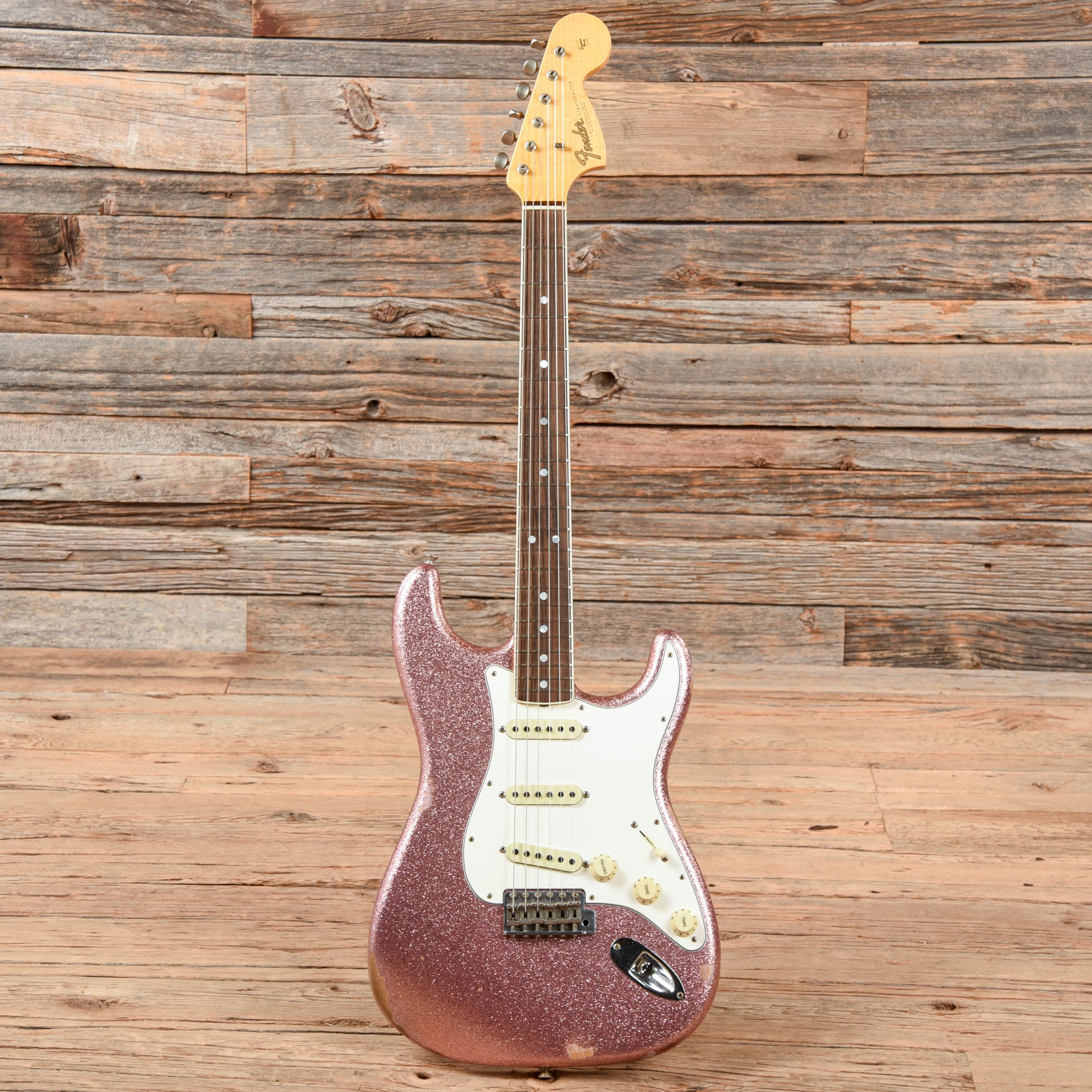 Fender Custom Shop 67 Stratocaster Relic Champaign Sparkle 2017 Electric Guitars / Solid Body