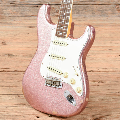 Fender Custom Shop 67 Stratocaster Relic Champaign Sparkle 2017 Electric Guitars / Solid Body